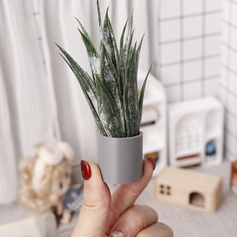 미니어처 알로에 베라 화분 장식품 인형의 집 식물 화분 - Aloe Vera Pot 리뷰 및 가격