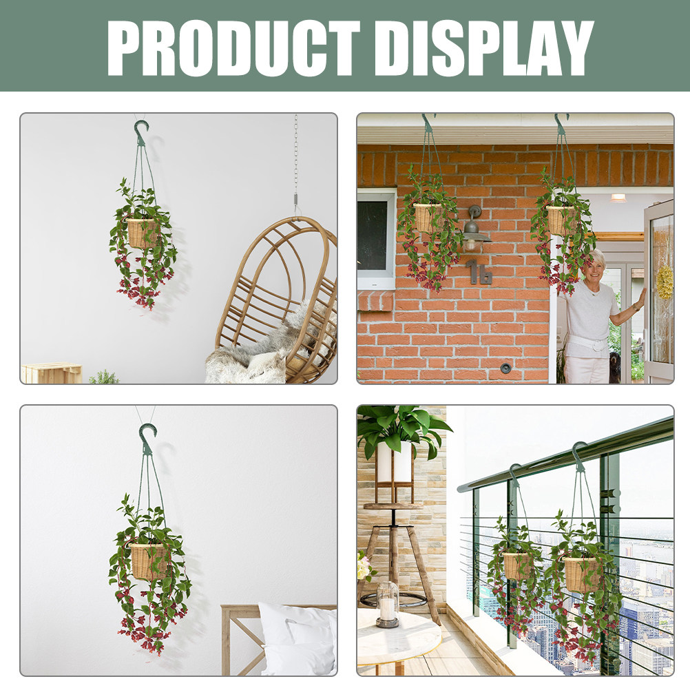 5개입 걸이형 화분 걸이 세트 공간 절약형 원형 체인  - Spider Plant Hanging 리뷰 및 가격